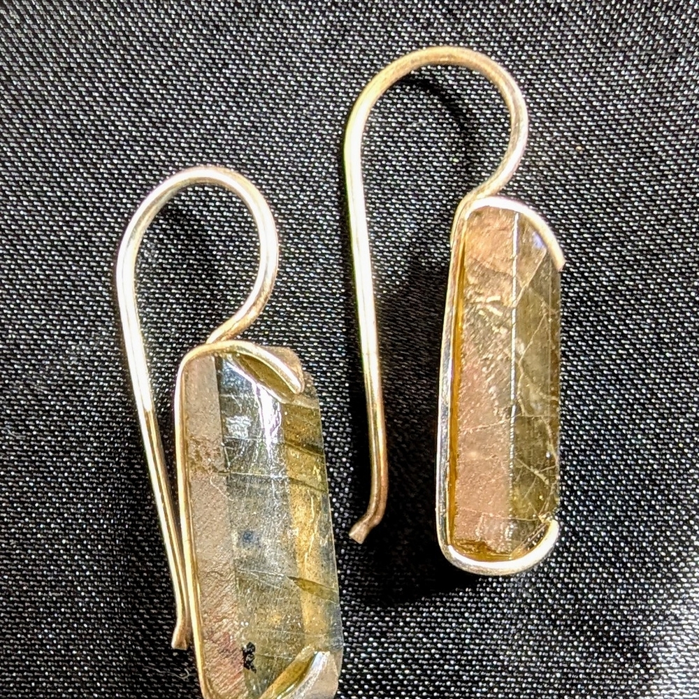 Elegant Topaz Earrings